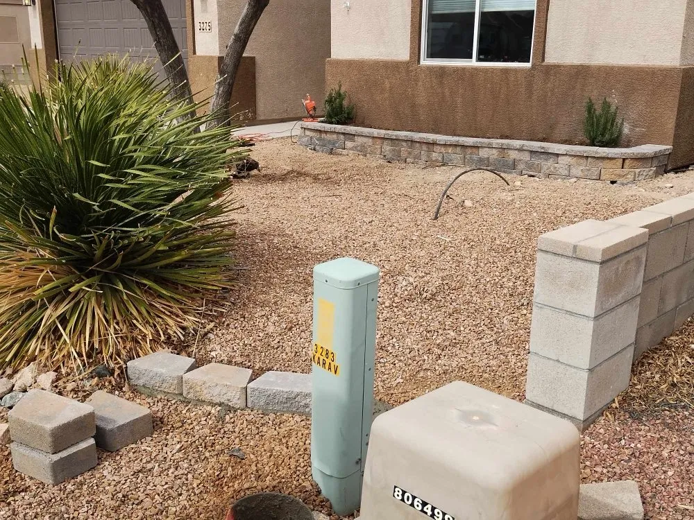 Professional landscape installation in Payson, AZ by Silva Wolf