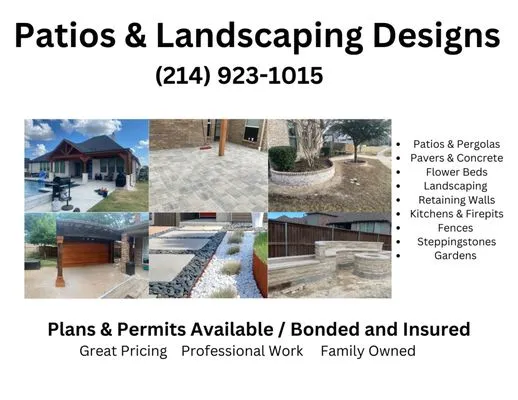 Silva's Custom Patios & Landscaping Logo