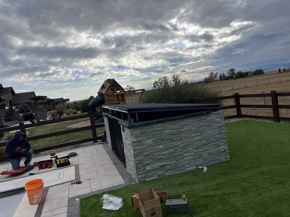 Expert outdoor landscaping in Longmont, CO by Silva’s Hardscaping