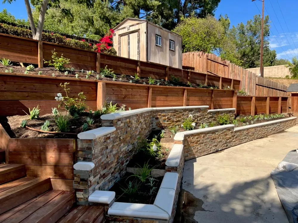 Custom yard cleanup service in Santa Ana, CA by Silver Crest Landscape