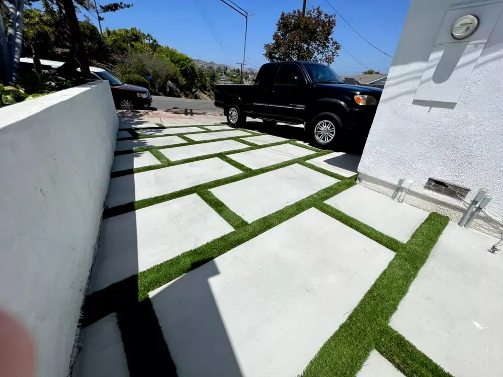 Custom lawn care service in Santa Ana, CA by Silver Crest Landscape