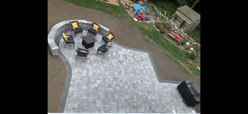 Professional garden landscaping in Norwell, MA by Silver Fern Landscaping