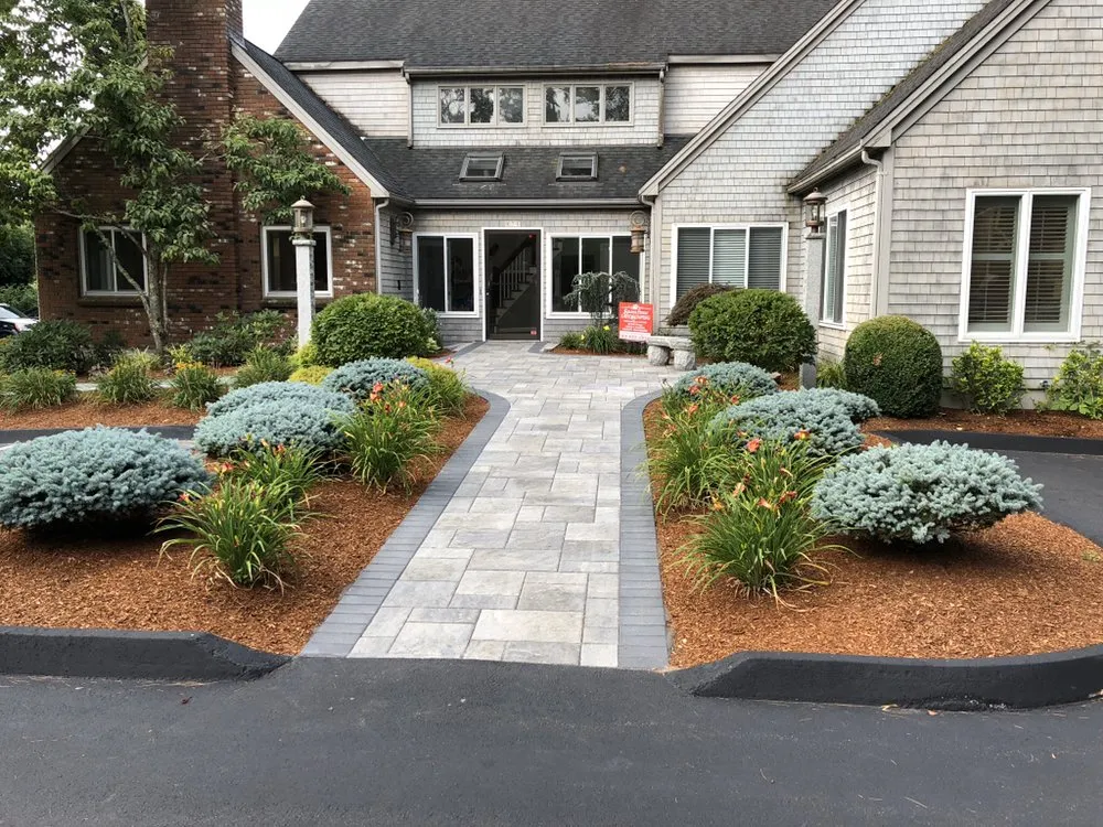 Trusted garden landscaping for beautiful yards in Norwell, MA by Silver Fern Landscaping