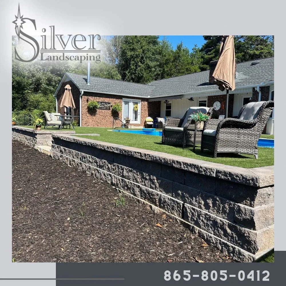 Professional garden landscaping for outdoor upgrades in Powell, TN by Silver Landscaping