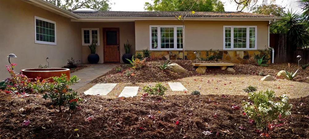 Custom landscape installation for beautiful yards in Santa Barbara, CA by Silver Leaf Landscapes