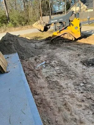 Silver Mines Landscape and Construction Logo