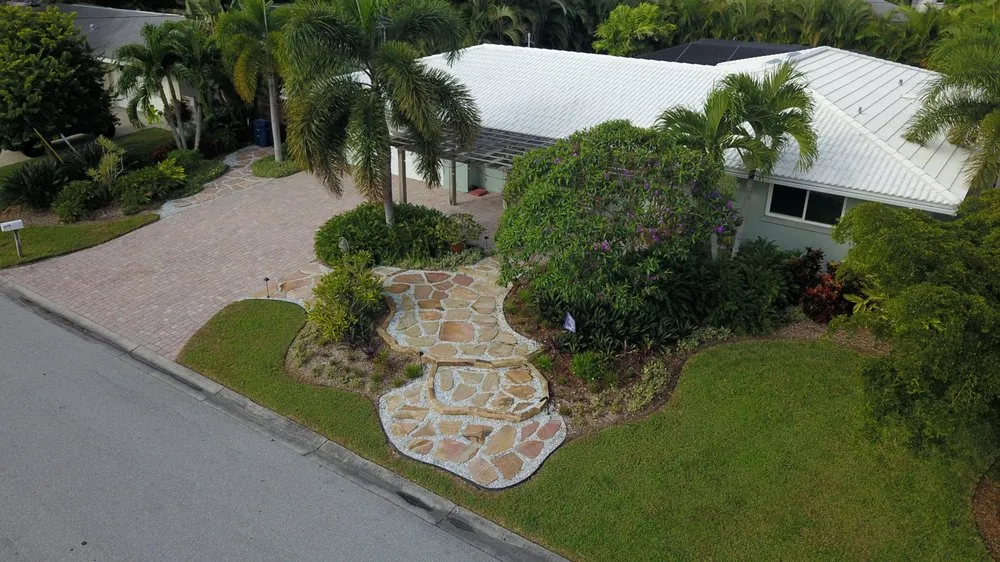 Expert landscape installation in Sarasota, FL - Silver Moon Landscapes