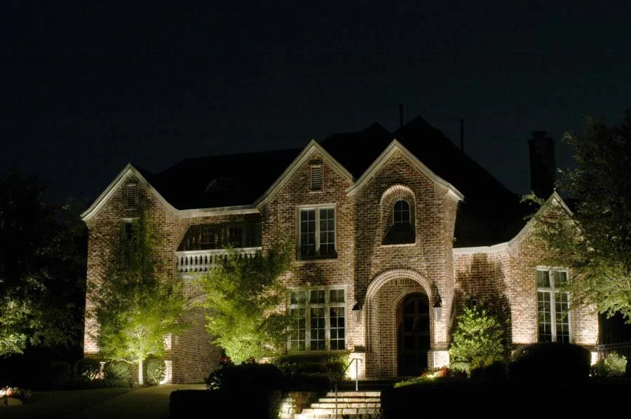 Custom yard maintenance for residential properties in Allen, TX by Silver Moon Lighting