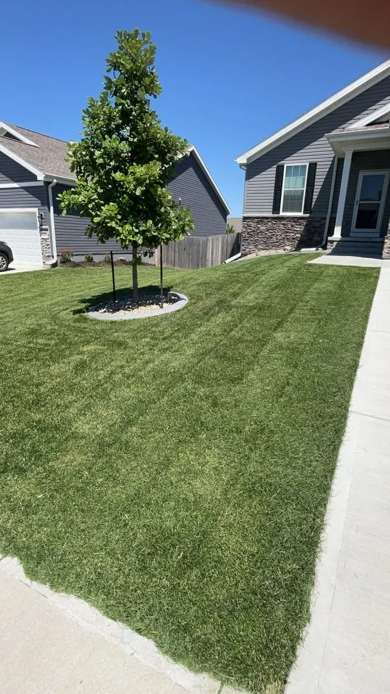 Top-rated landscape installation in Omaha, NE by Silver Rock Landscaping