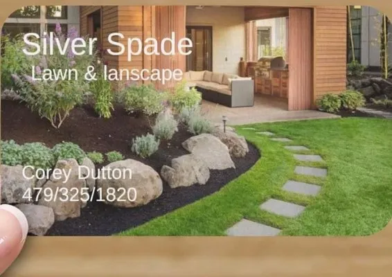 Silver Spade Lawn and Landscape Logo