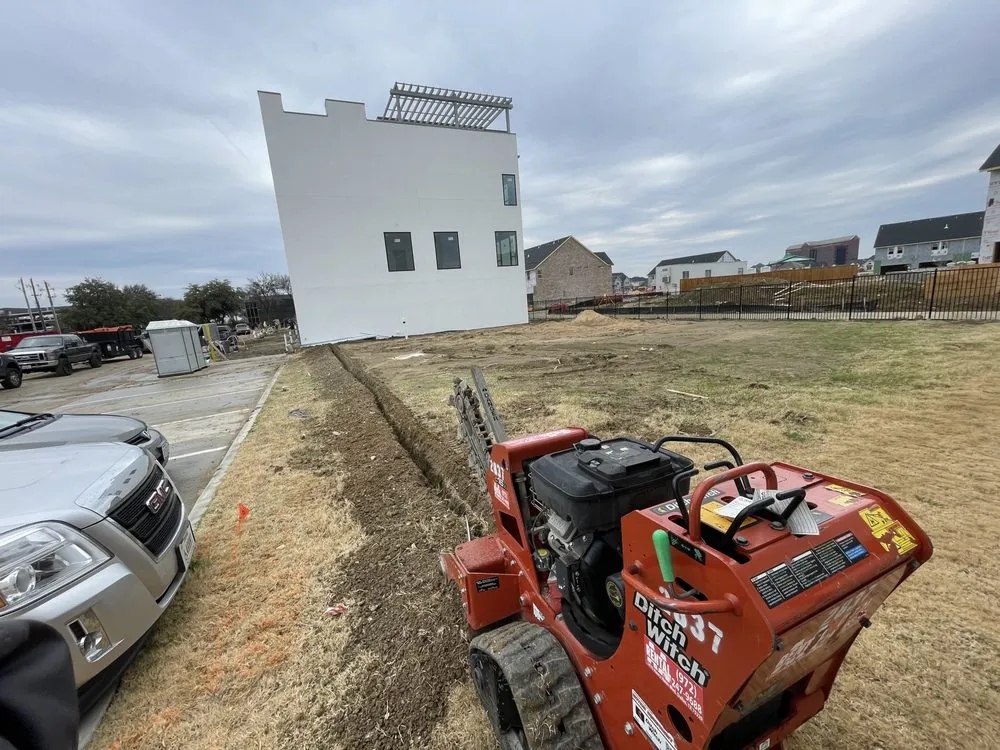 Custom landscape installation in Frisco, TX - Silver Star Exteriors