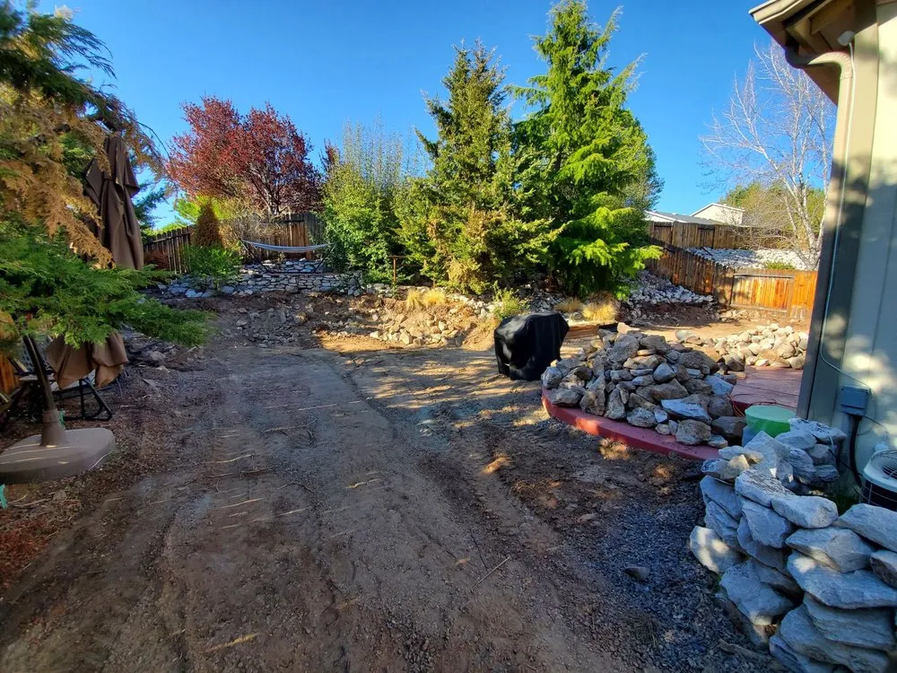 Custom landscape installation in Reno, NV - Silver State Dirtworks