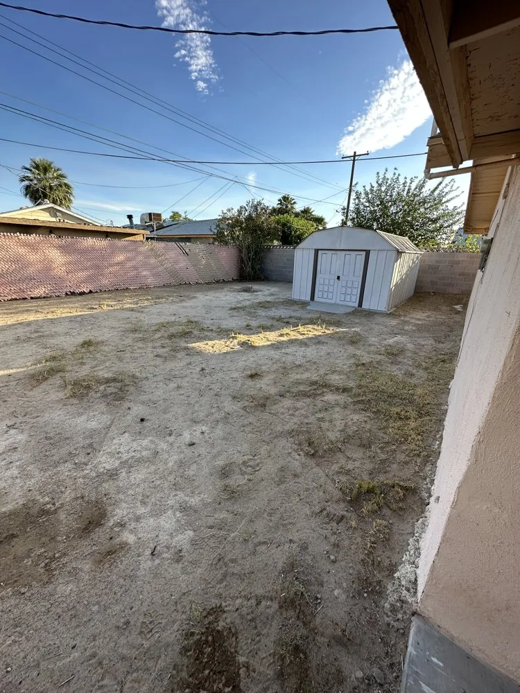 Expert yard cleanup service with custom design in Las Vegas, NV by Silverado Landscapes