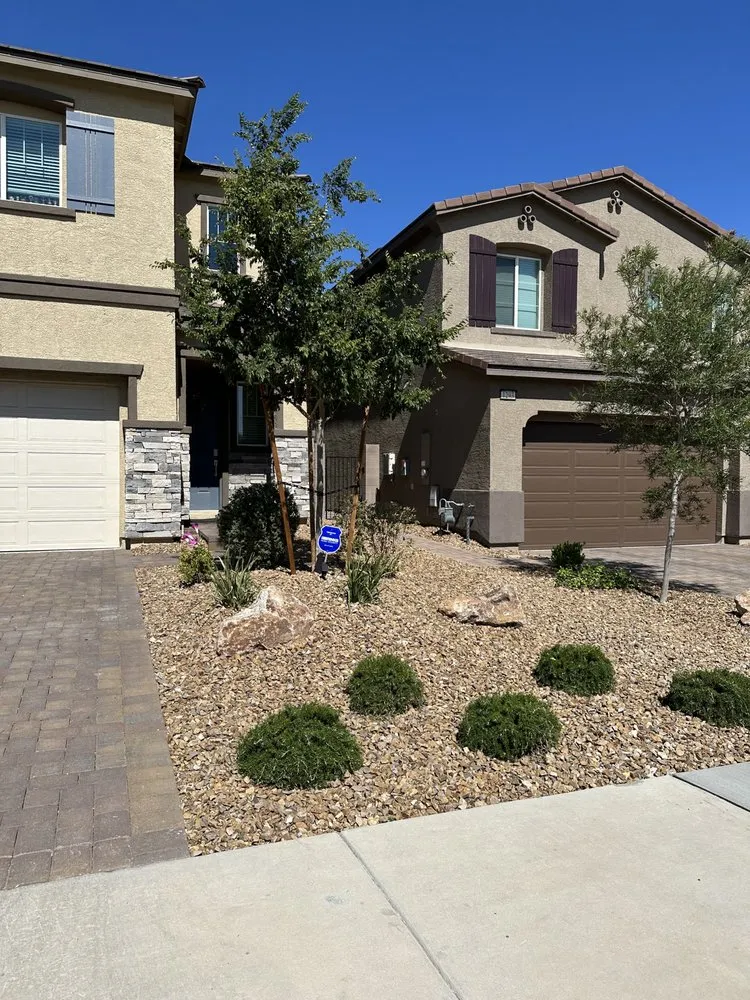 Local landscape installation in Las Vegas, NV by Silverado Landscapes
