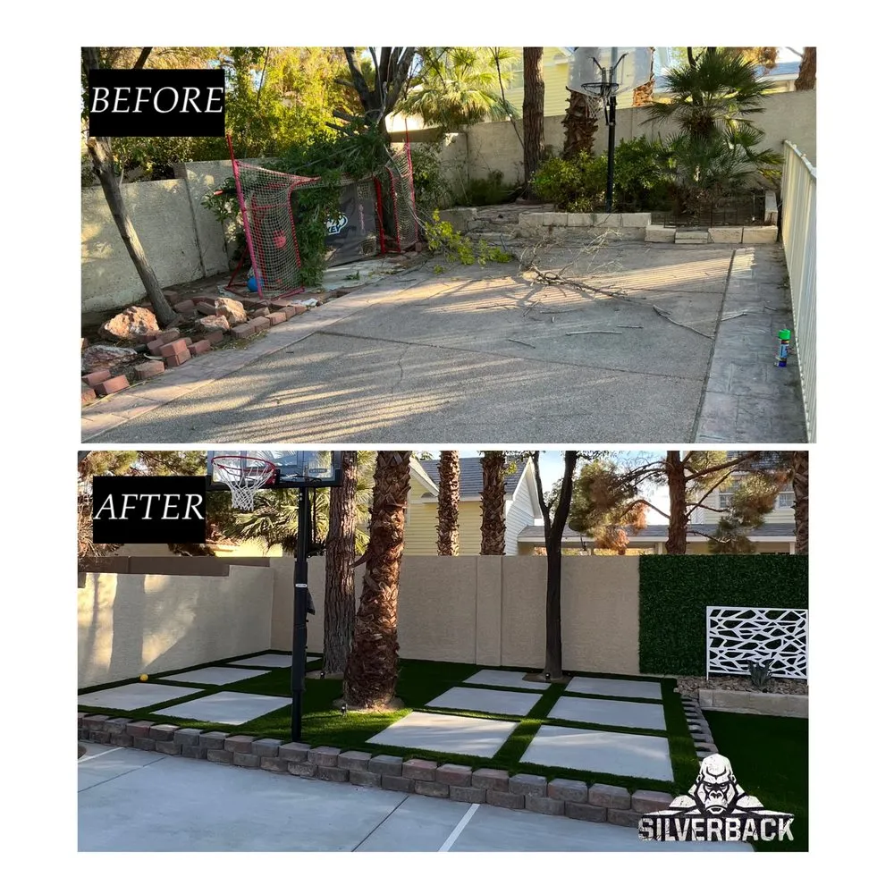Trusted landscape installation in Las Vegas, NV by Silverback Hardscape