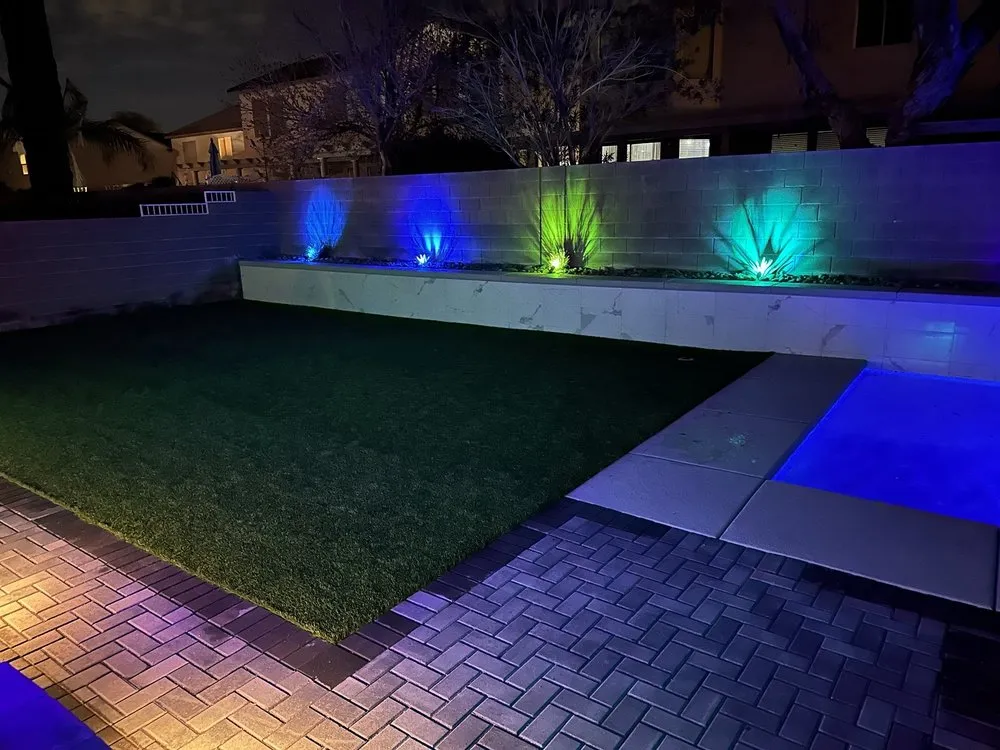 Reliable lawn mowing service for beautiful yards in Las Vegas, NV by Silverback Hardscape