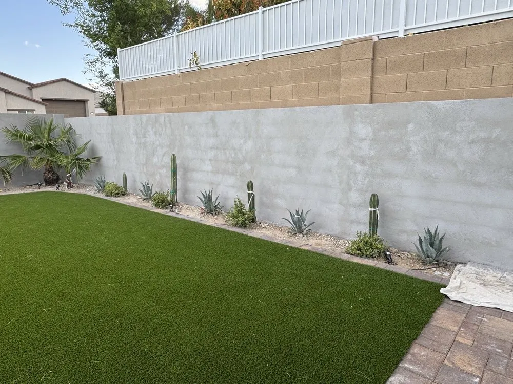 Professional landscape installation in Las Vegas, NV - Silverback Hardscape