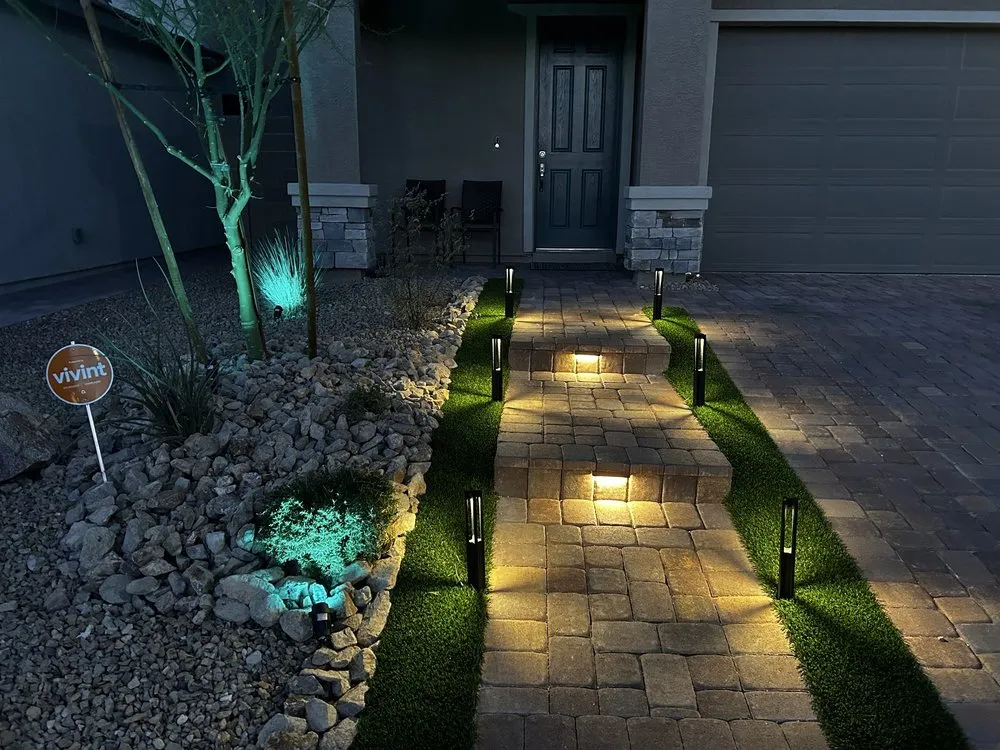 Affordable lawn mowing service in Las Vegas, NV by Silverback Hardscape