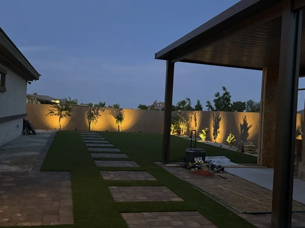 Local residential landscaping for beautiful yards across Las Vegas, NV - Silverback Hardscape