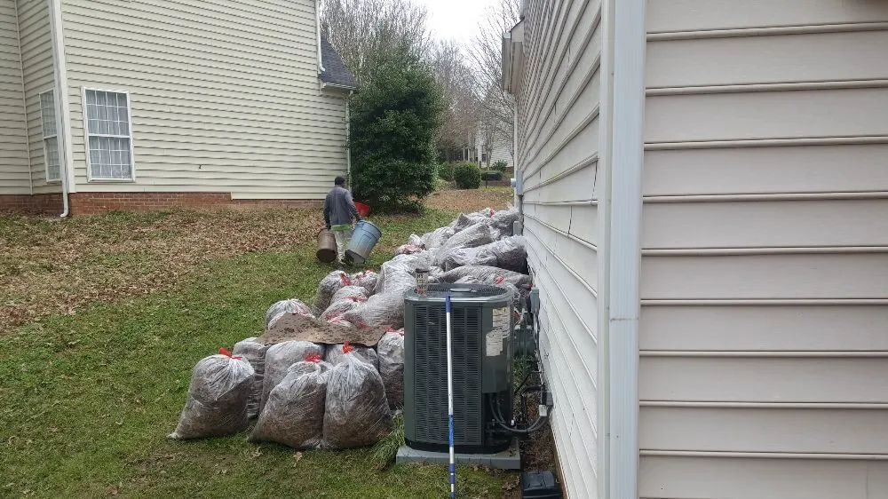 Custom landscape design with custom design in Salisbury, NC by Silverback lawn and handyman service