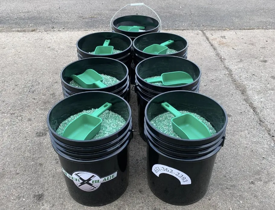 Custom garden landscaping in Saint Paul, MN by SilverBlade Lawn and Landscape