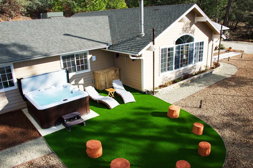 Affordable outdoor landscaping with custom design in Oakhurst, CA by Silverfox Gardens