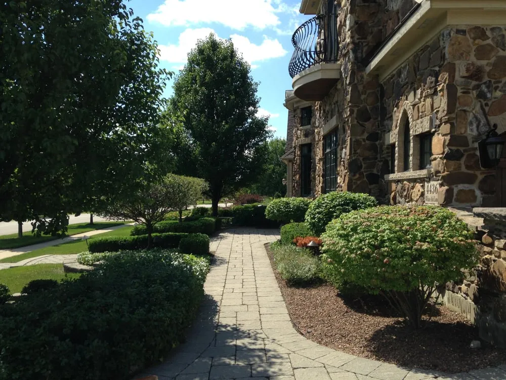Trusted lawn mowing service in Naperville, IL by Silverleaf Landscaping