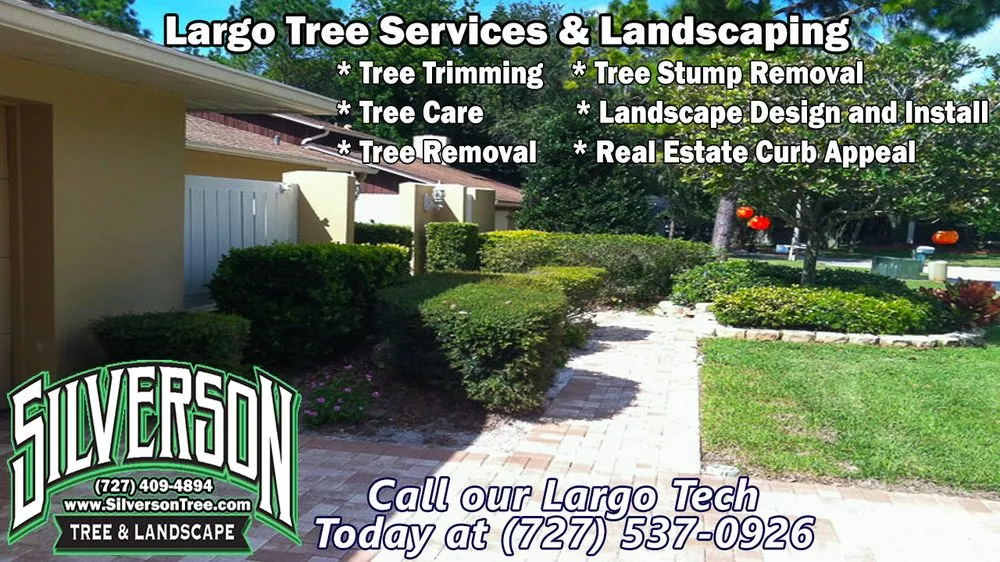 Custom landscape design in Largo, FL - Silverson Tree Service & Landscaping
