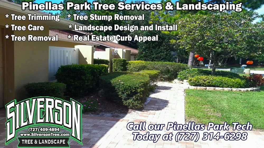Professional garden landscaping in Seminole, FL by Silverson Tree Services & Landscaping