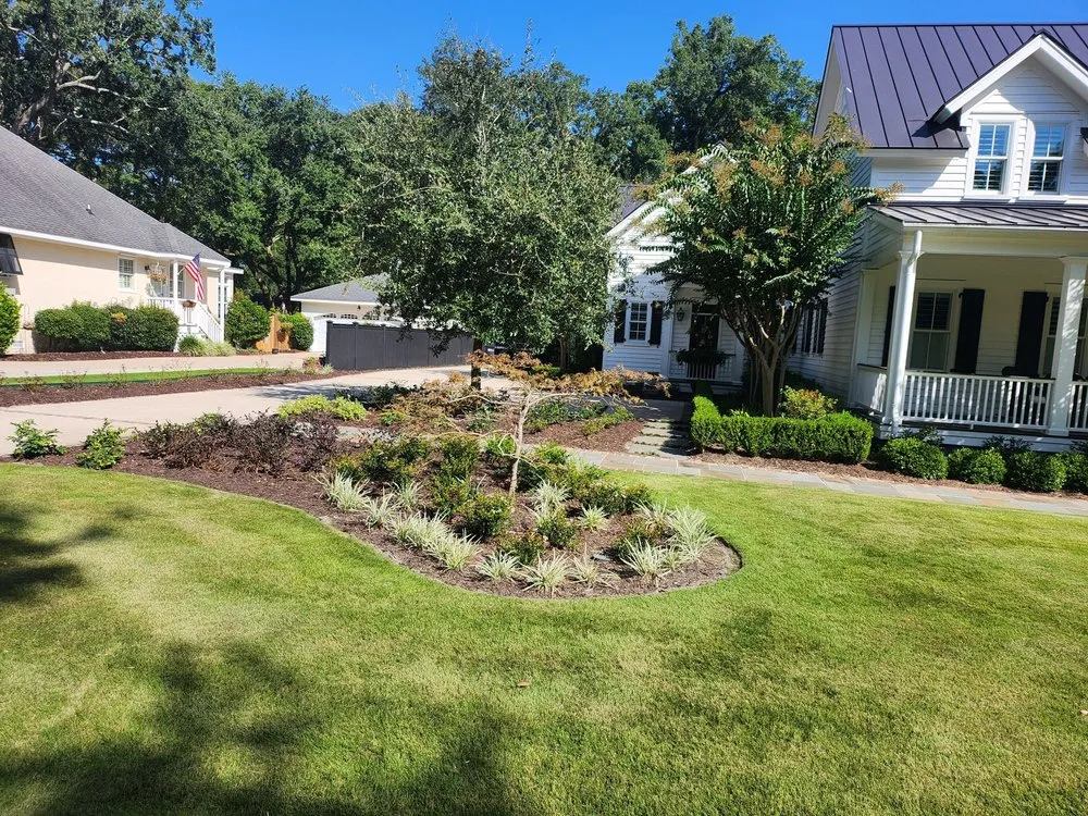 Top-rated lawn mowing service for residential properties in Summerville, SC by Simmons & Sons