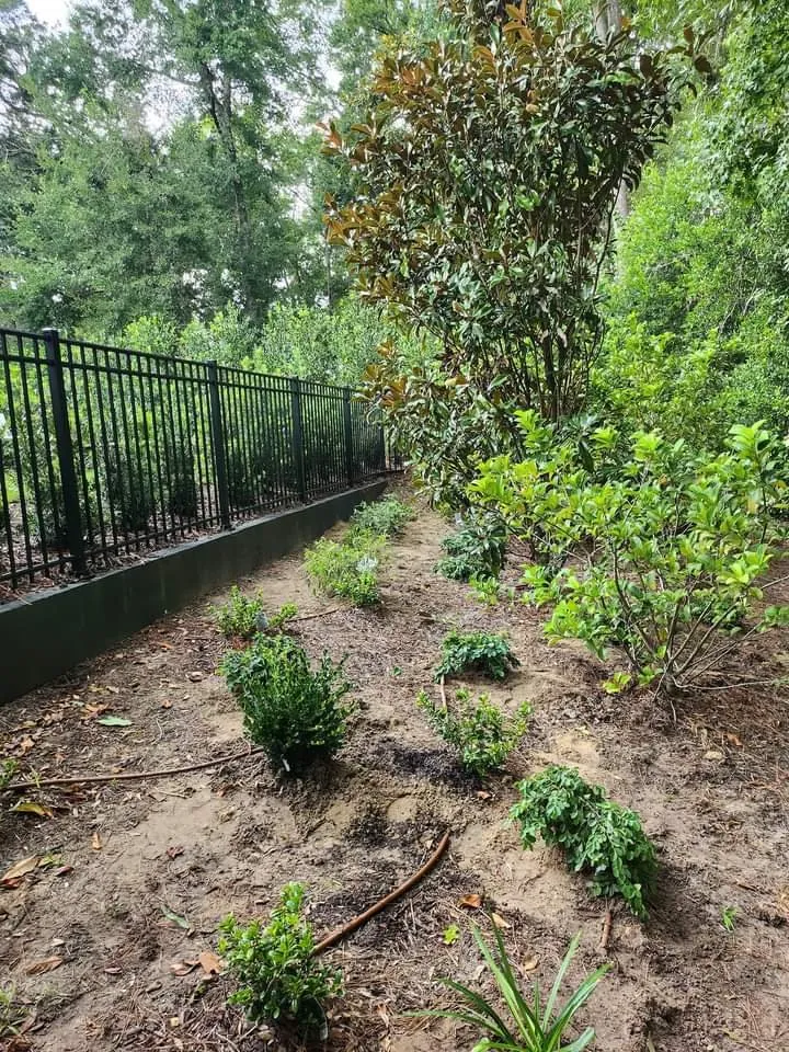 Professional landscape installation for homes in North Charleston, SC by Simmons N Son Landscaping