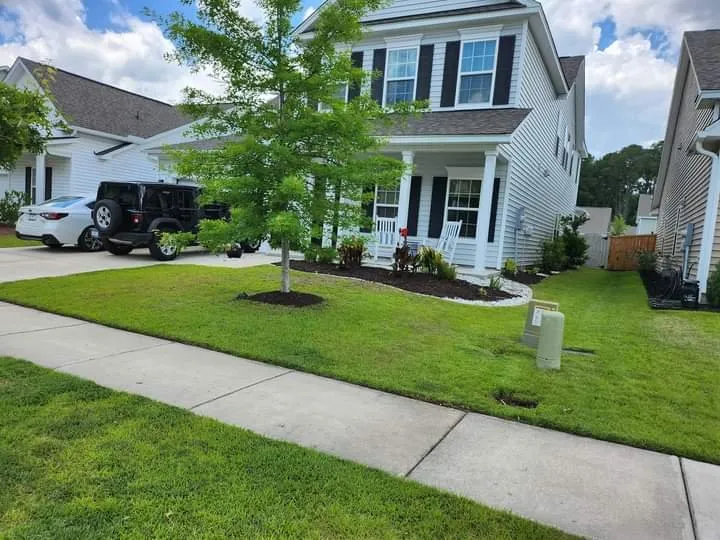 Trusted outdoor landscaping with custom design across North Charleston, SC - Simmons N Son Landscaping