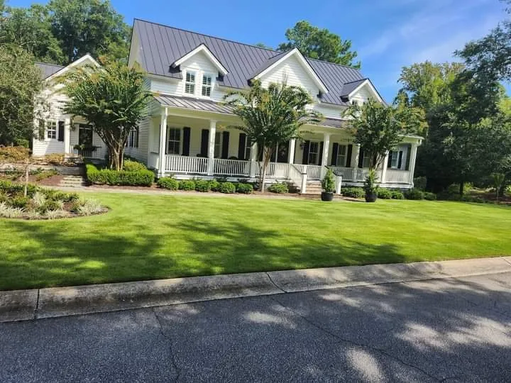 Affordable landscape installation in North Charleston, SC by Simmons N Son Landscaping
