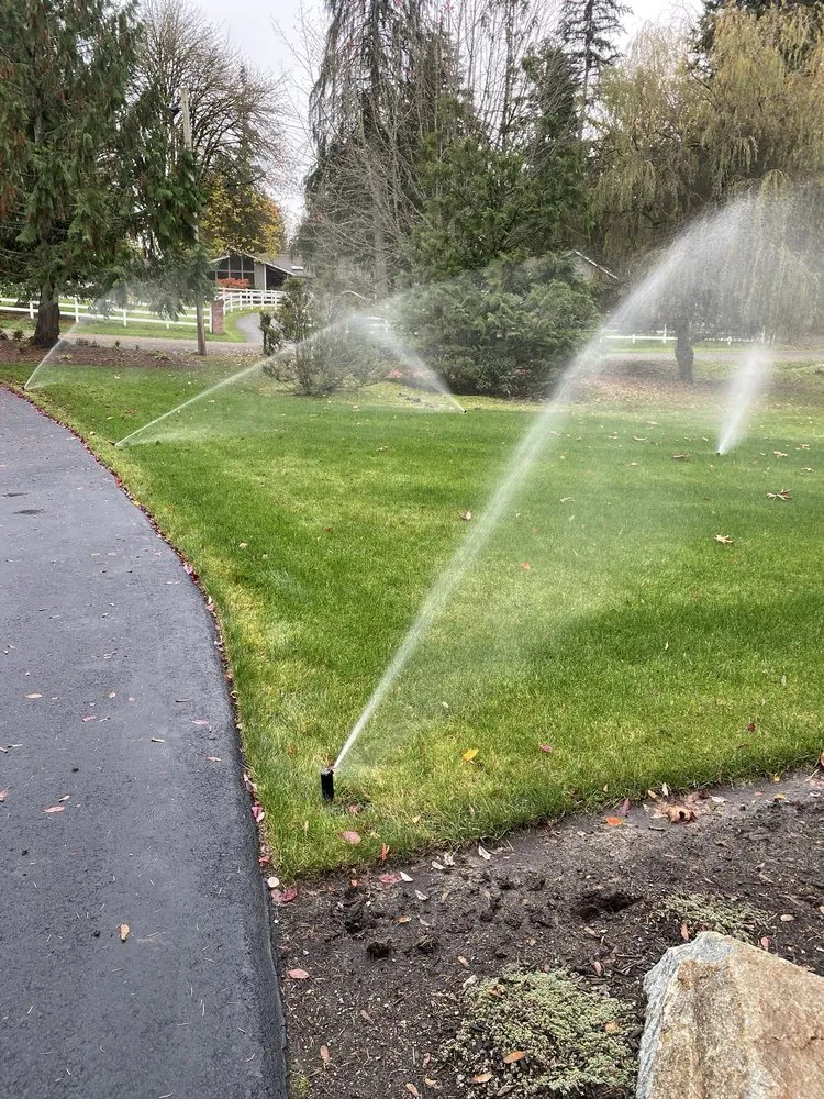 Professional residential landscaping in Snohomish, WA by Simmons Sprinkler Service