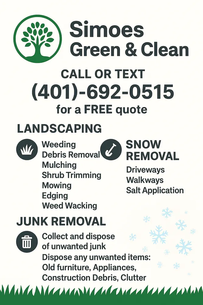 Reliable landscape design in Richmond, RI by Simoes Green & Clean