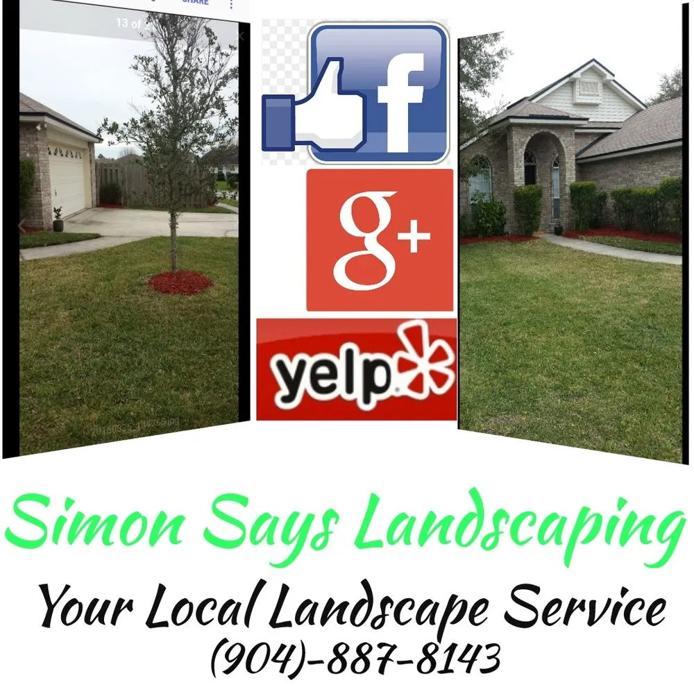 Affordable yard maintenance for beautiful yards in Jacksonville, FL by Simon Says Landscaping