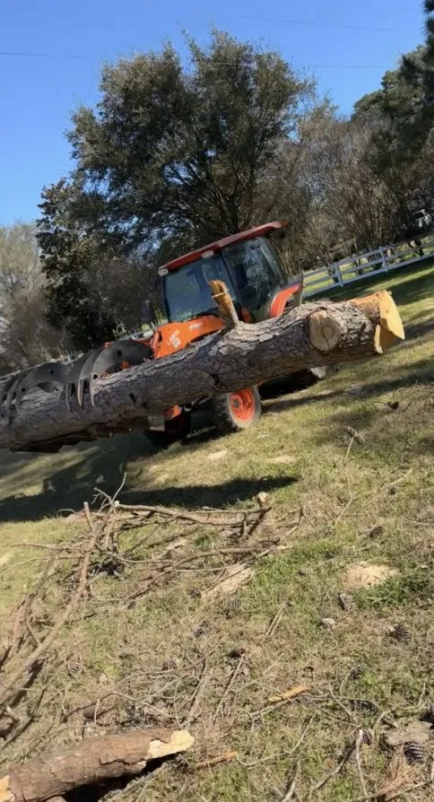 Custom residential landscaping in Willis, TX - Simonelli Tractor Work