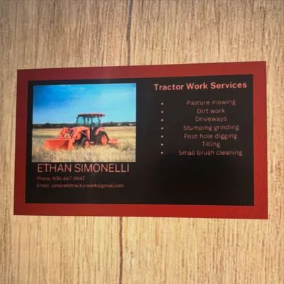 Simonelli Tractor Work Logo