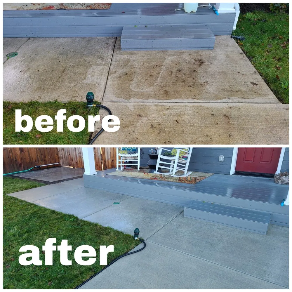 Professional lawn care service in Springfield, OR by Simons & Funk Pressure Washing