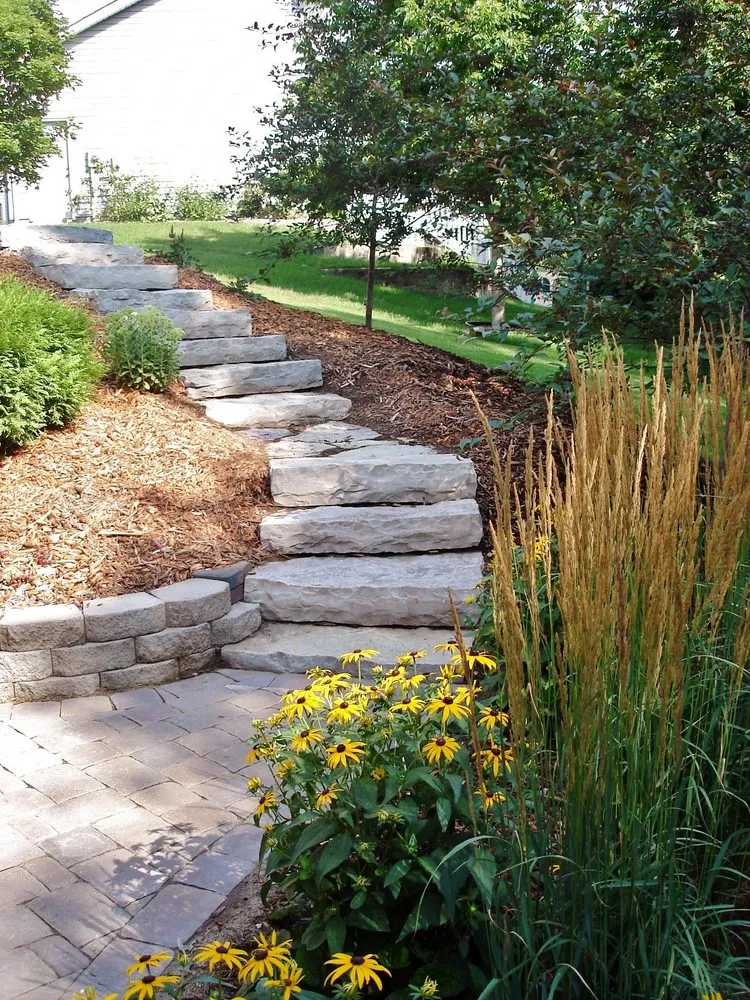 Reliable lawn mowing service for beautiful yards in South Saint Paul, MN by Simons Landscaping