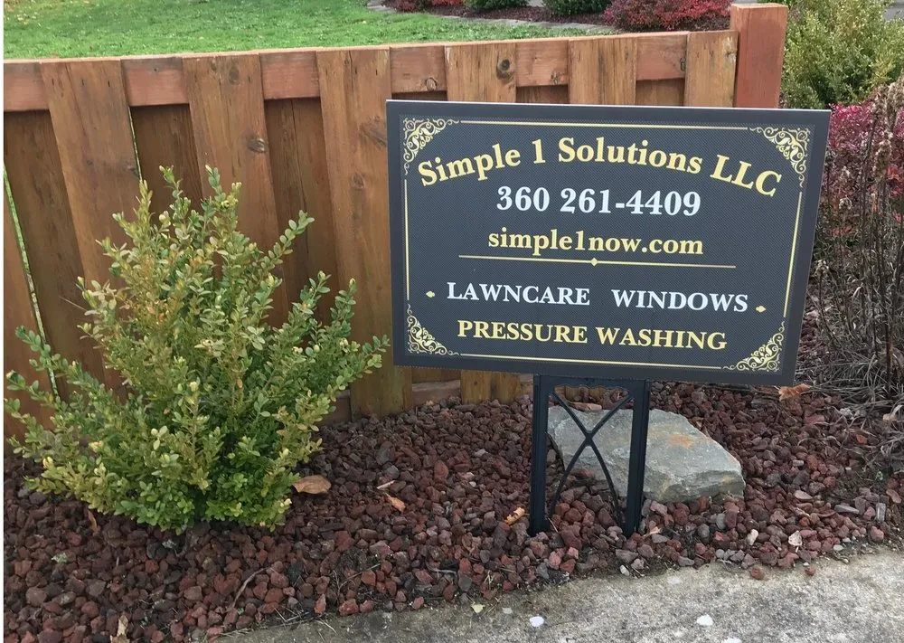 Custom garden landscaping for year-round maintenance across Bellingham, WA - Simple 1 Solutions