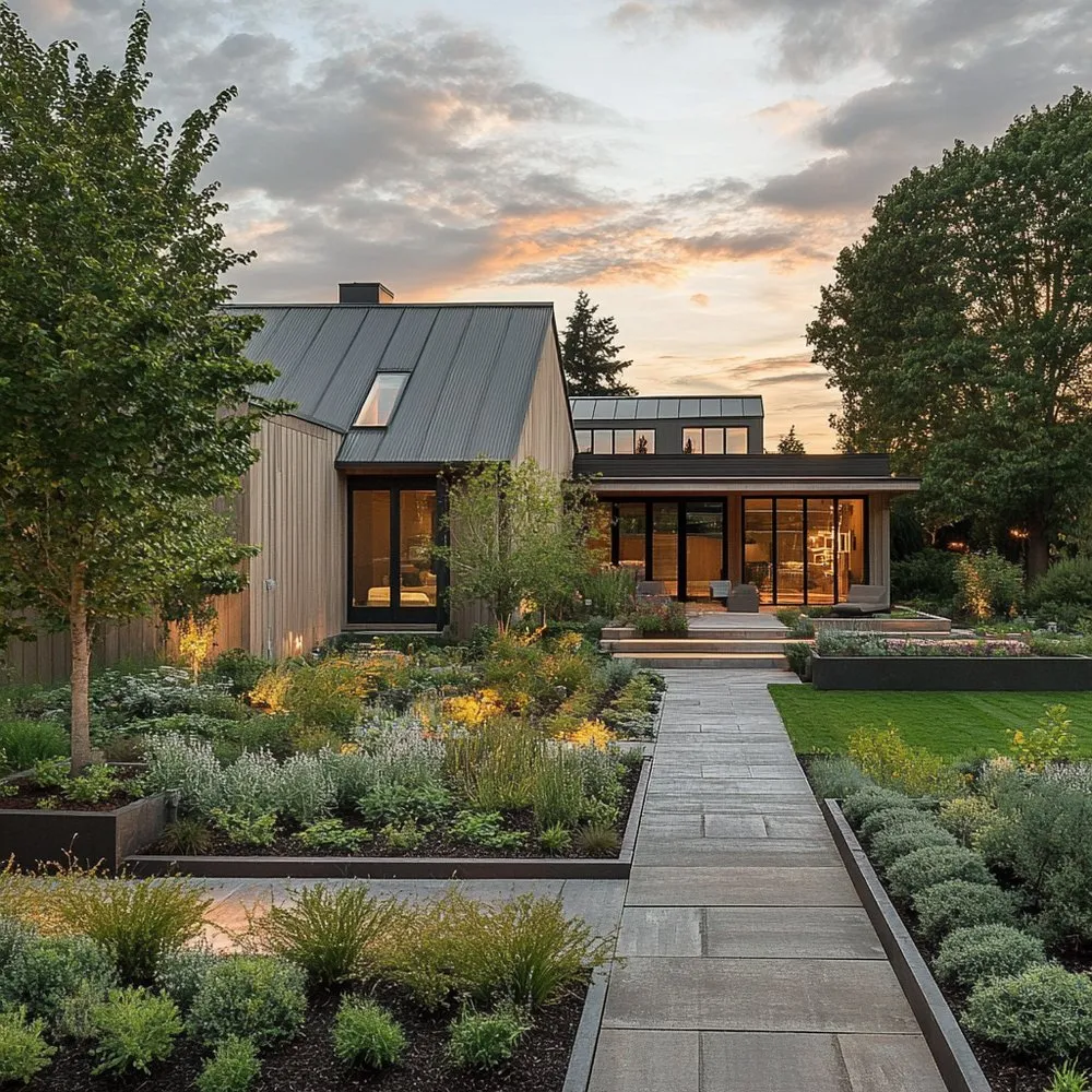 Affordable residential landscaping for year-round maintenance in Renton, WA by Simple Choice Construction