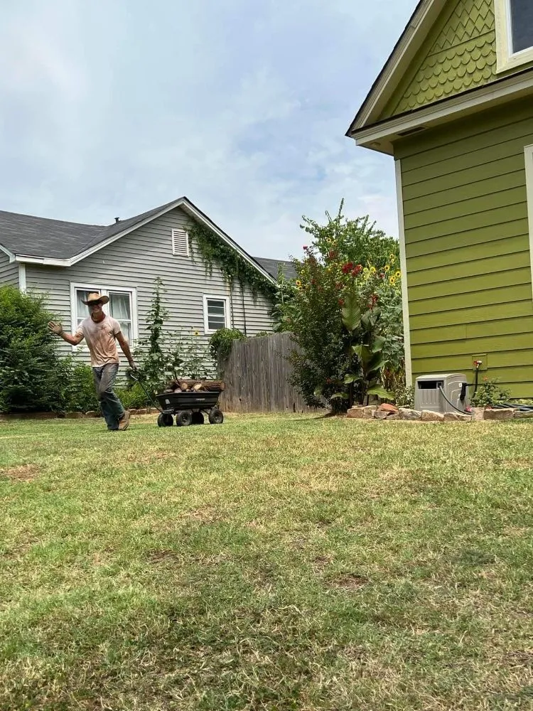 Affordable yard cleanup service for homes in Guthrie, OK by Simple Cut Lawn Care