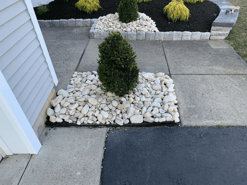 Affordable landscape installation in Brick Township, NJ by Simple Landscaping