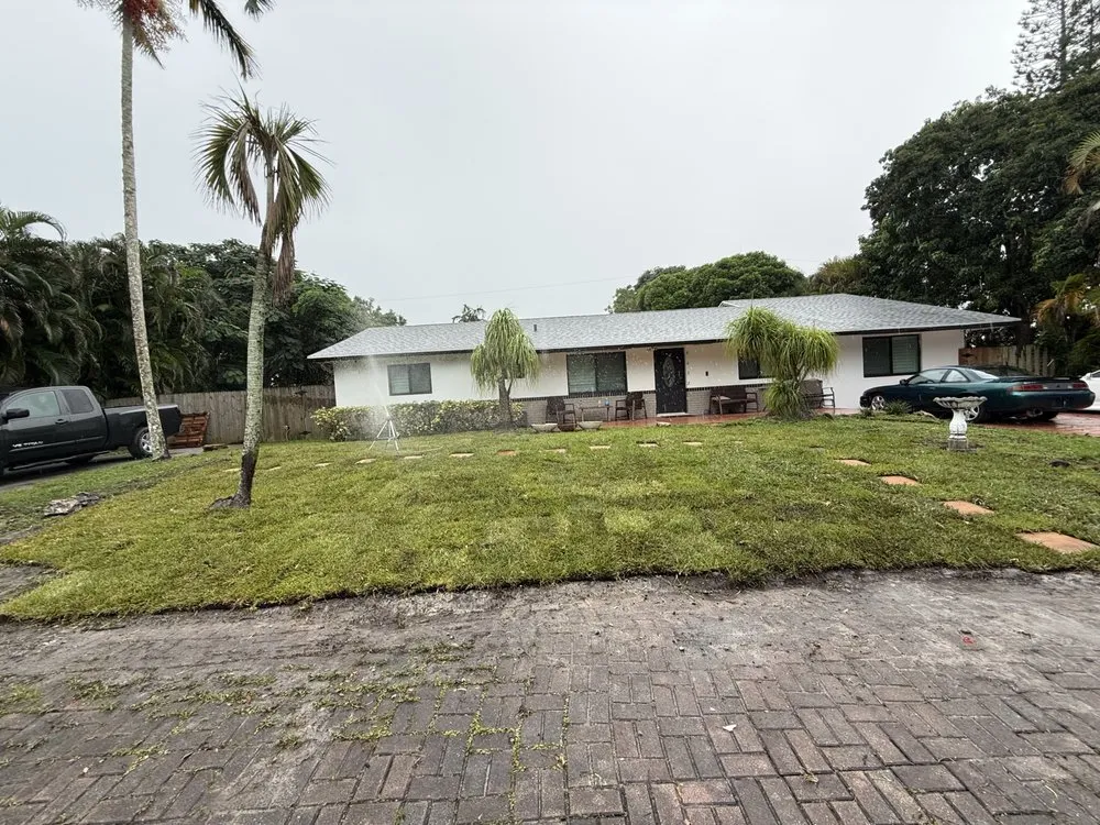 Professional yard maintenance in Lake Worth, FL by Simple Lawncare Solutions