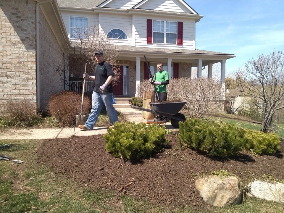Custom landscape installation in Ypsilanti, MI - Simple Lawns