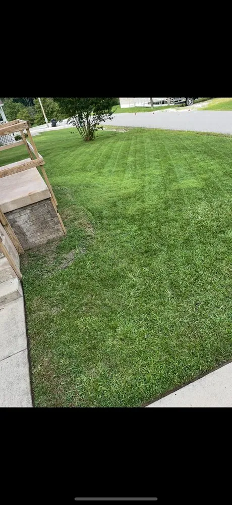 Expert lawn mowing service in Huntington, WV by Simple Lines
