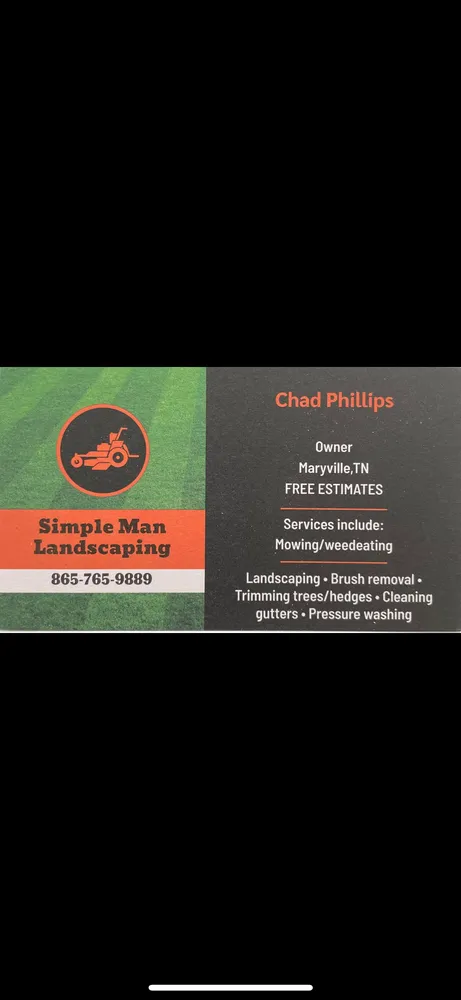 Trusted landscape installation in Maryville, TN by Simple Man Landscaping