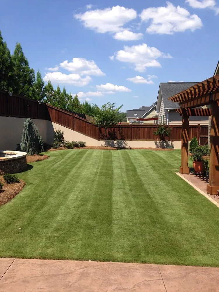 Custom residential landscaping for residential properties across Kingston, GA - Simple Mans Lawn Care