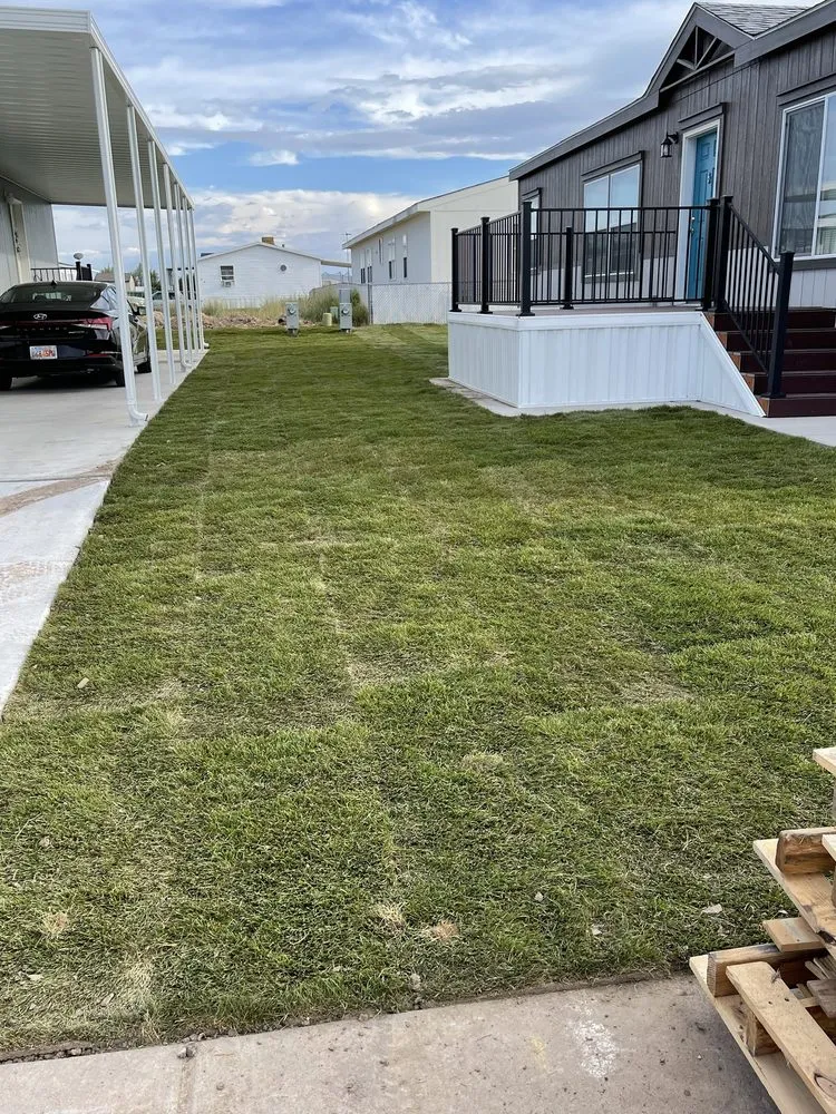 Custom outdoor landscaping in Salt Lake City, UT by Simple Monkey Sprinklers